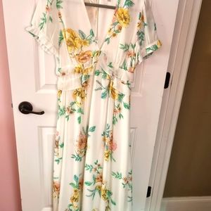 Gb floral dress dillards